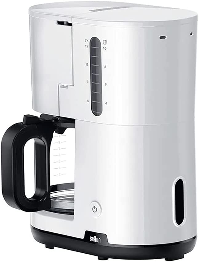 Braun Breakfast Filter Coffee Maker Aroma Cafe White - KF1100WH | Kitchen Appliance | Halabh.com