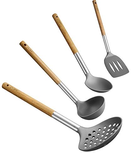 Lamart LT3900 - Set of kitchen utensils Wood LT3900 | 4-elements