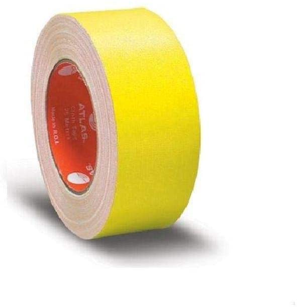 Atlas Cloth Tape Yellow   1inch x25m  25mm