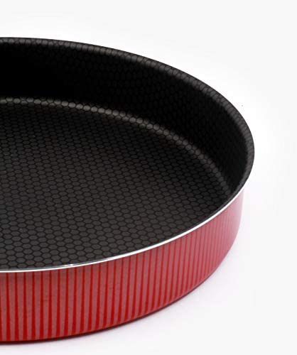 Shop Royalford Teflon Plus Baking Tray Red | Non-Stick Coating | Halabh