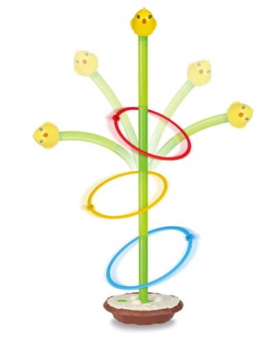 Sway Bird Wobbly Ring Toss Children Family Fun Game Set