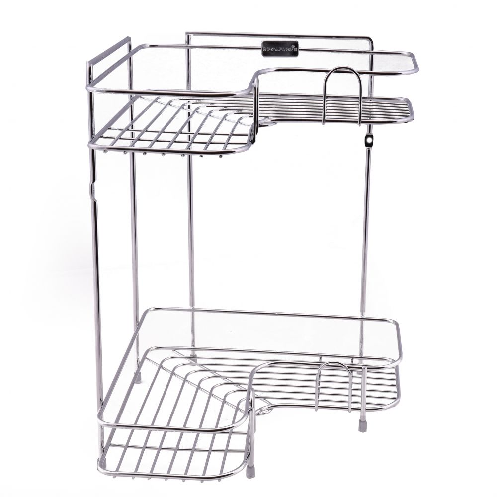 RoyalFord Corner Rack Silver