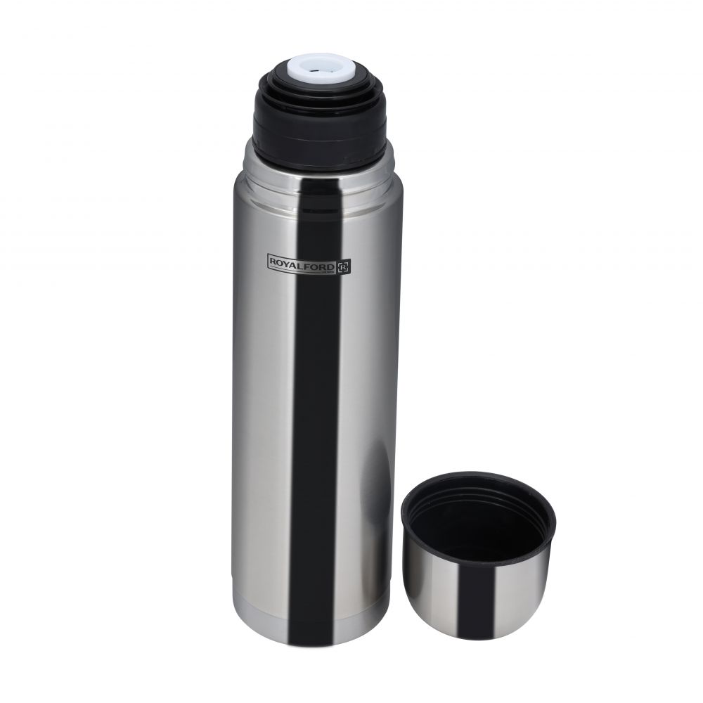 Royalford 350 ML Stainless Steel Vacuum Bottle Silver RF4946