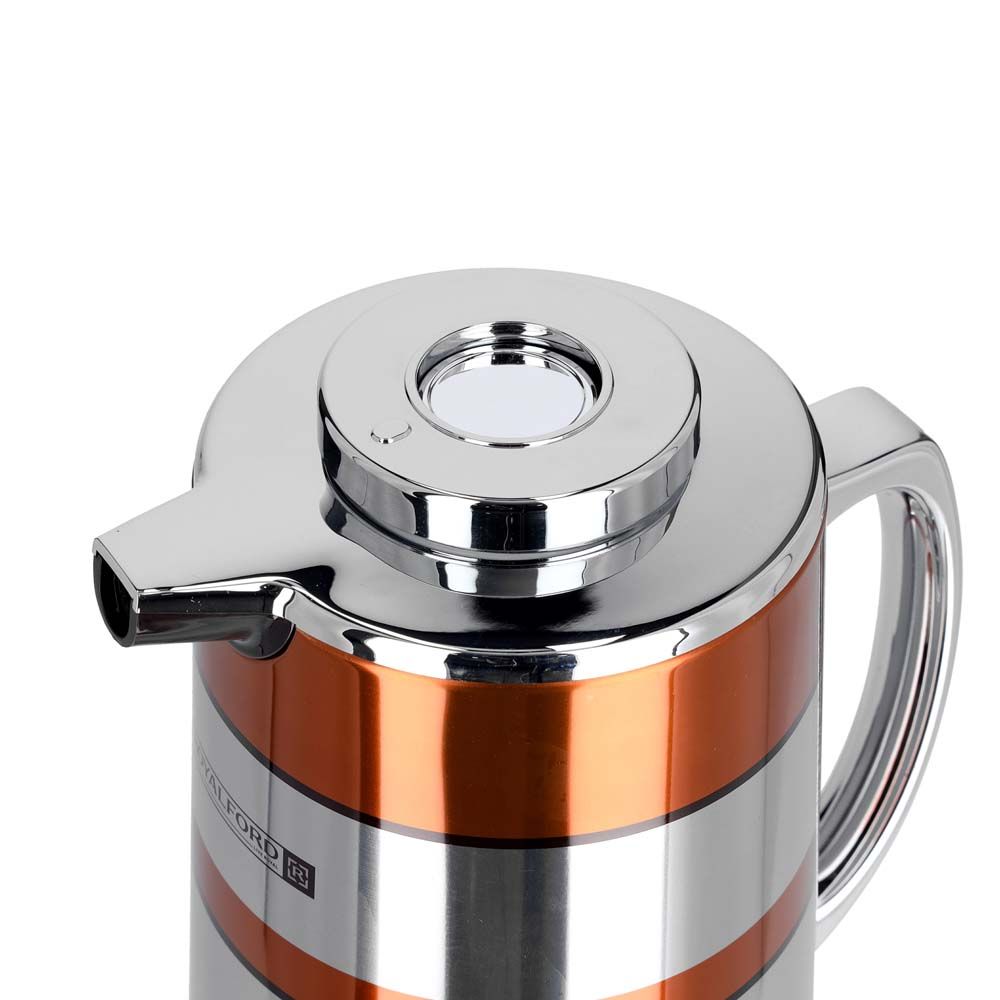 Shop Royalford Golden Figured Vacuum Flask | Best Flask | Halabh