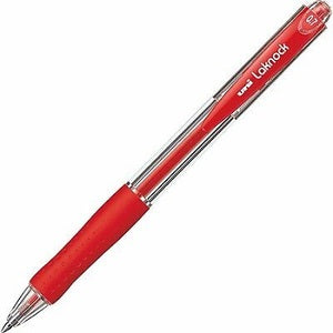 MI SN100F RD Uni Laknock Ballpoint Pen