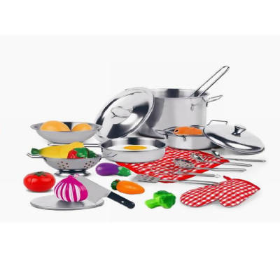 Cooking Set Steel Kitchen Supplies 27 Pieces