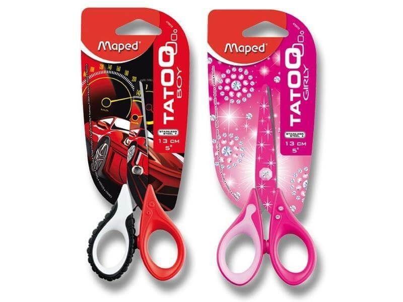 MAPED Scissor 13cm Tatoo Innovation Girly  MD-470010