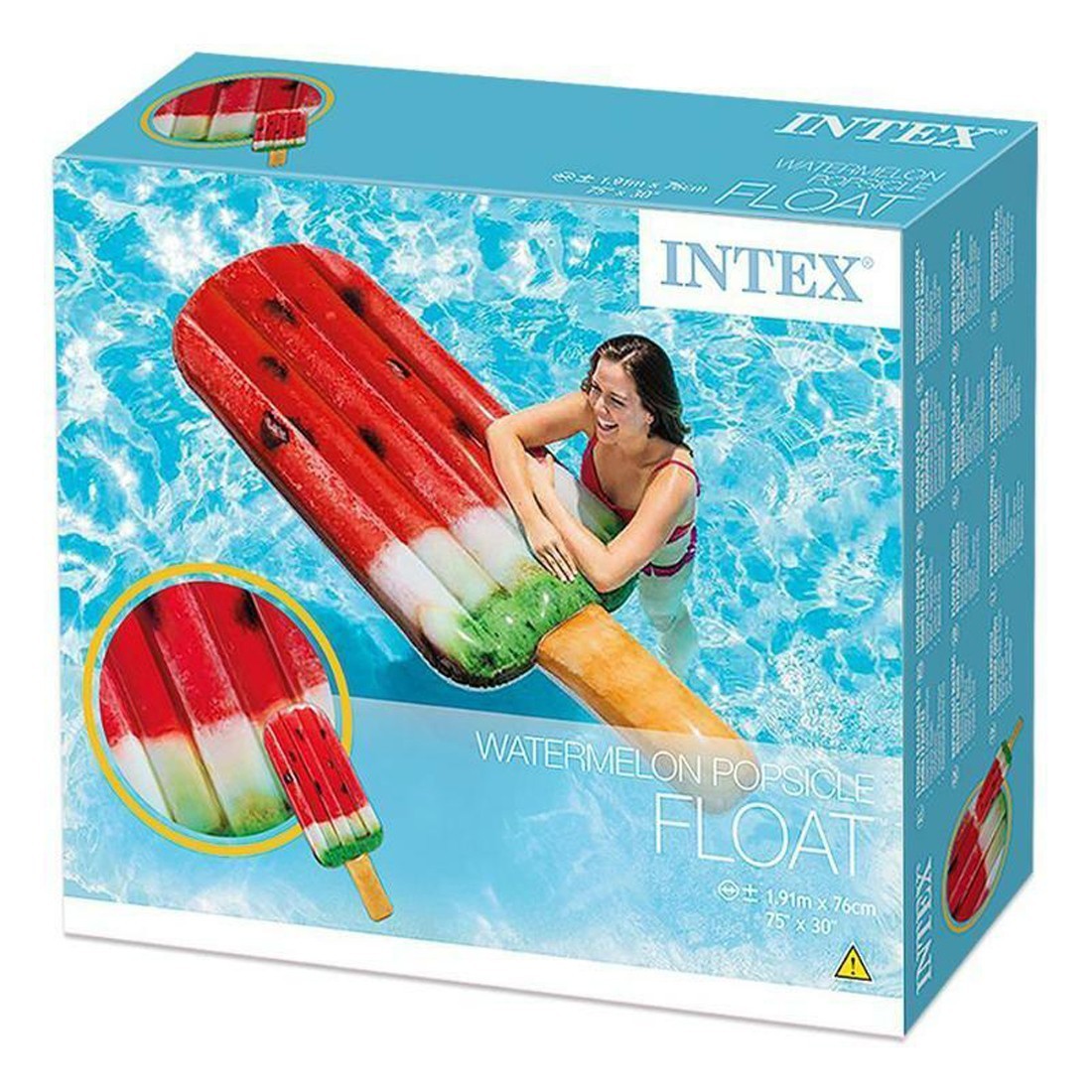 Intex Summer Inflatable Lounger Watermelon Popsicle