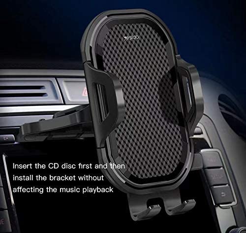 Yesido Car Holder Combinationcd Slot And Air Vent Clip - C84