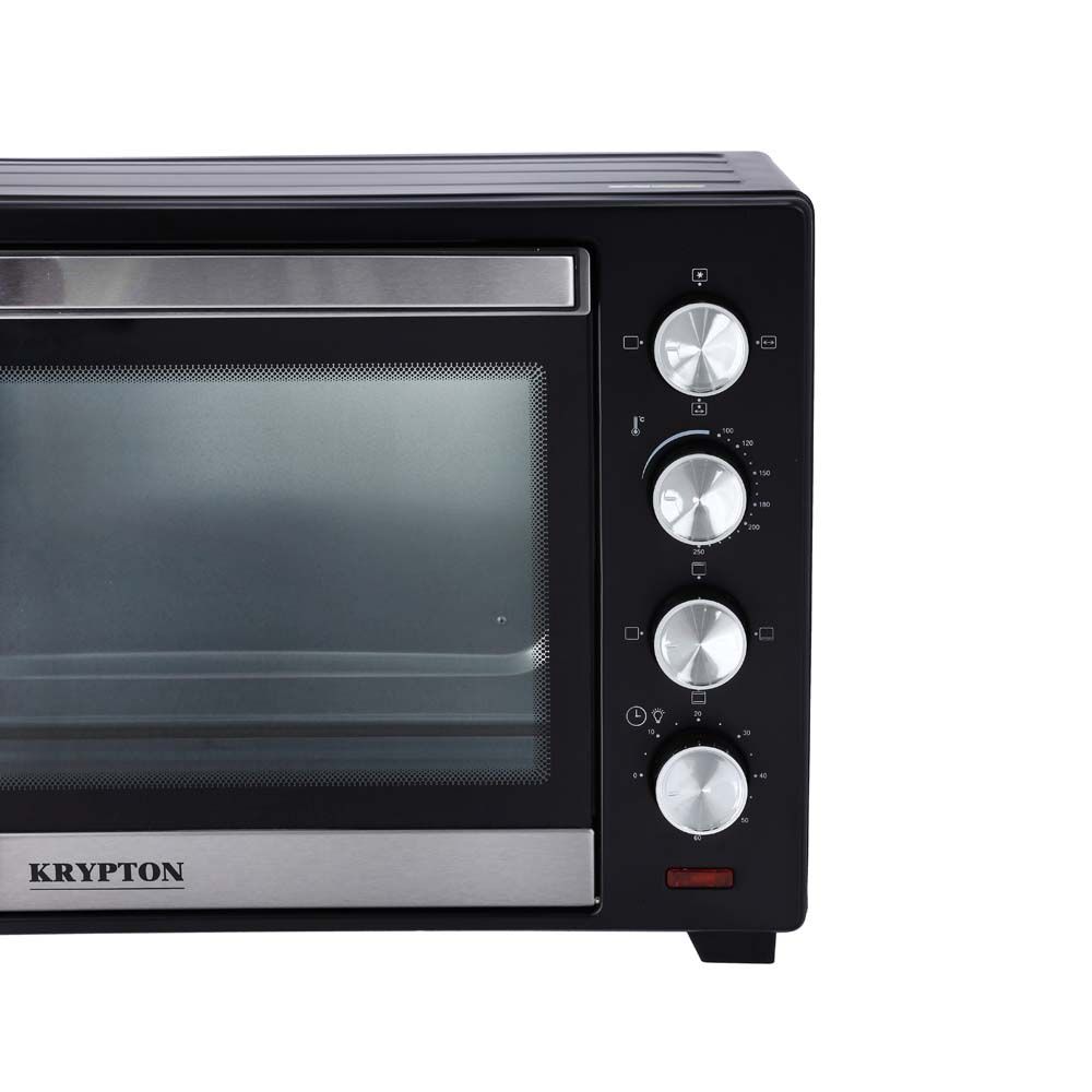 Krypton 48 Liter Electric Oven Black