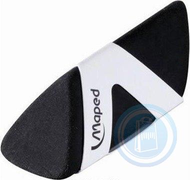 Maped Black Pyramid Eraser Pack Of 24