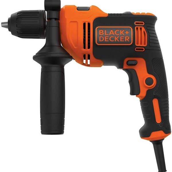 Black+Decker 550W 2800 RPM Corded Hammer Drill - BEH550-GB