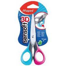 MAPED Scissor 13cm Sym Sensoft Bls MD-069300