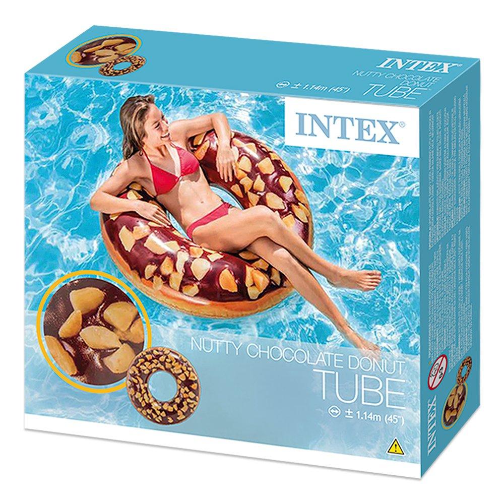 Intex Nutty Chocolate Donut Tube