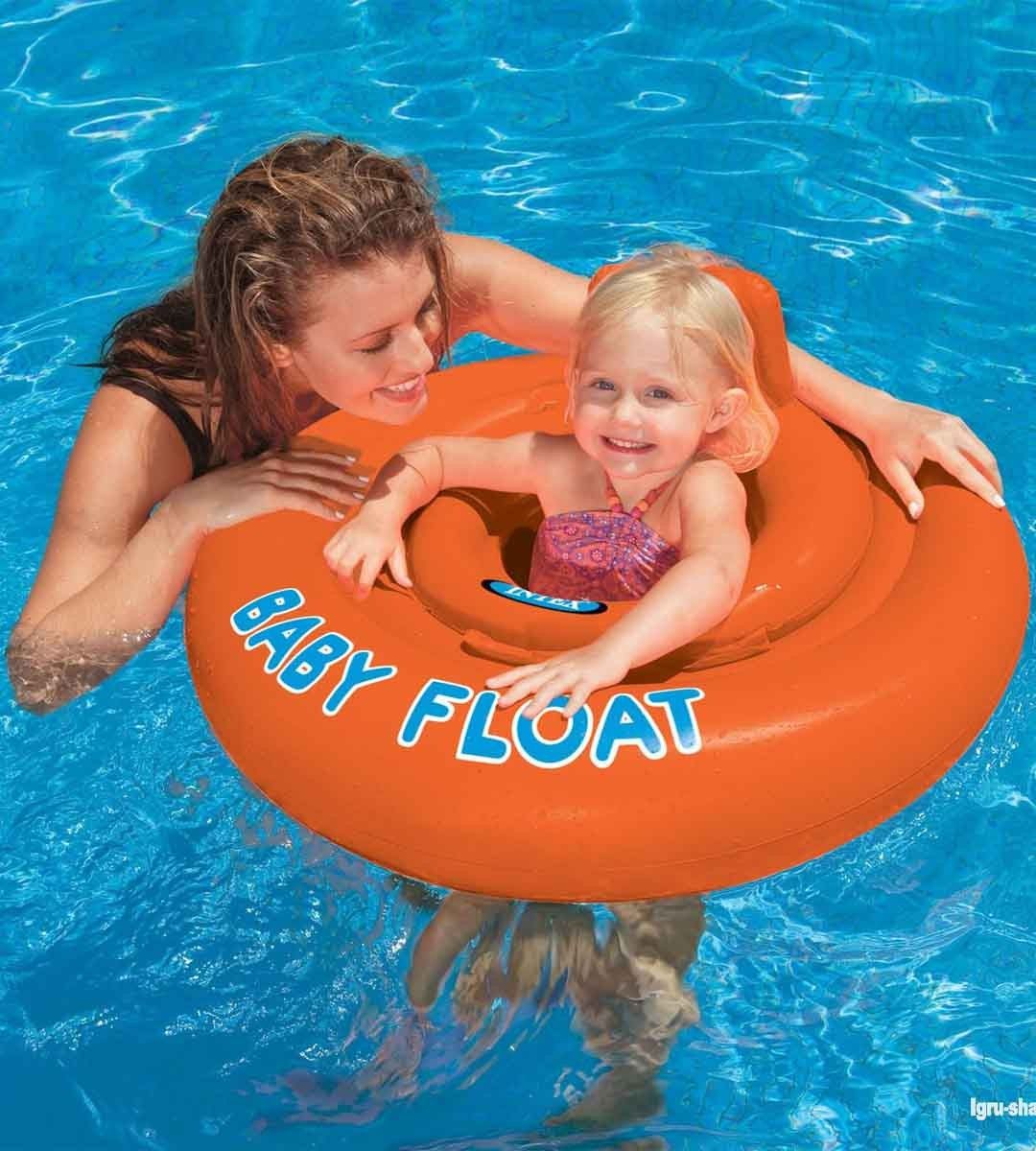 Intex Baby Float Orange