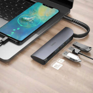 Type-C hub “HB17 Easy connect” USB3.0*3 + SD + TF