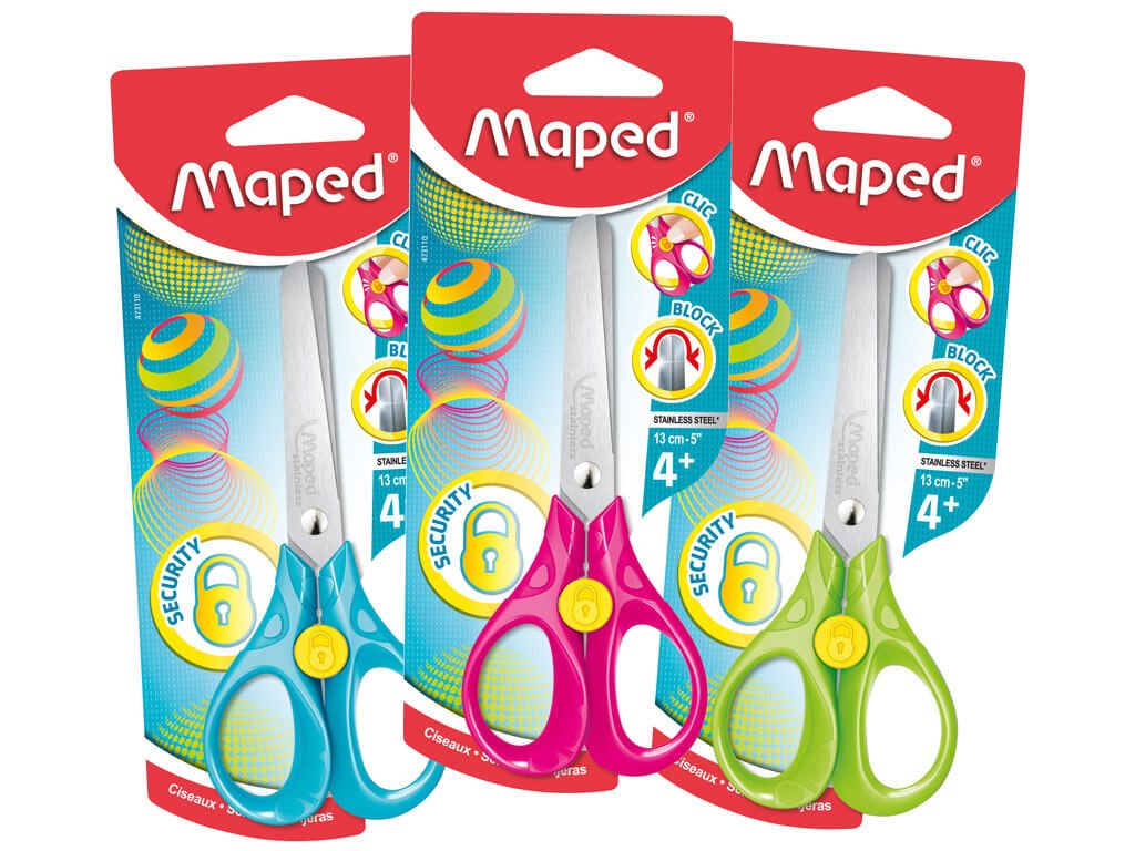 MAPED Scissors Security 3d 13cm blister  MD-473110