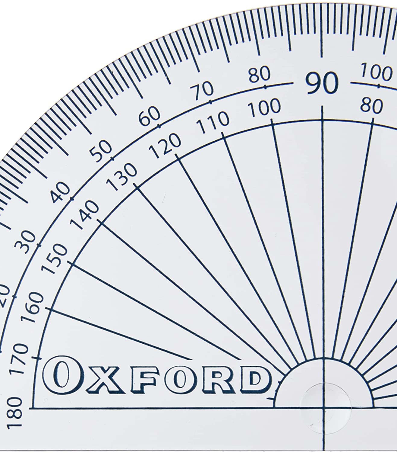 Helix Protractor Oxford 180 Degree  H01011