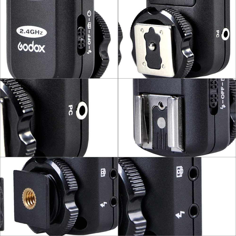 Godox FC-16 2.4G 16 Channels Wireless Studio Flash Trigger + Receiver for Nikon Cameras (FC-16/N)