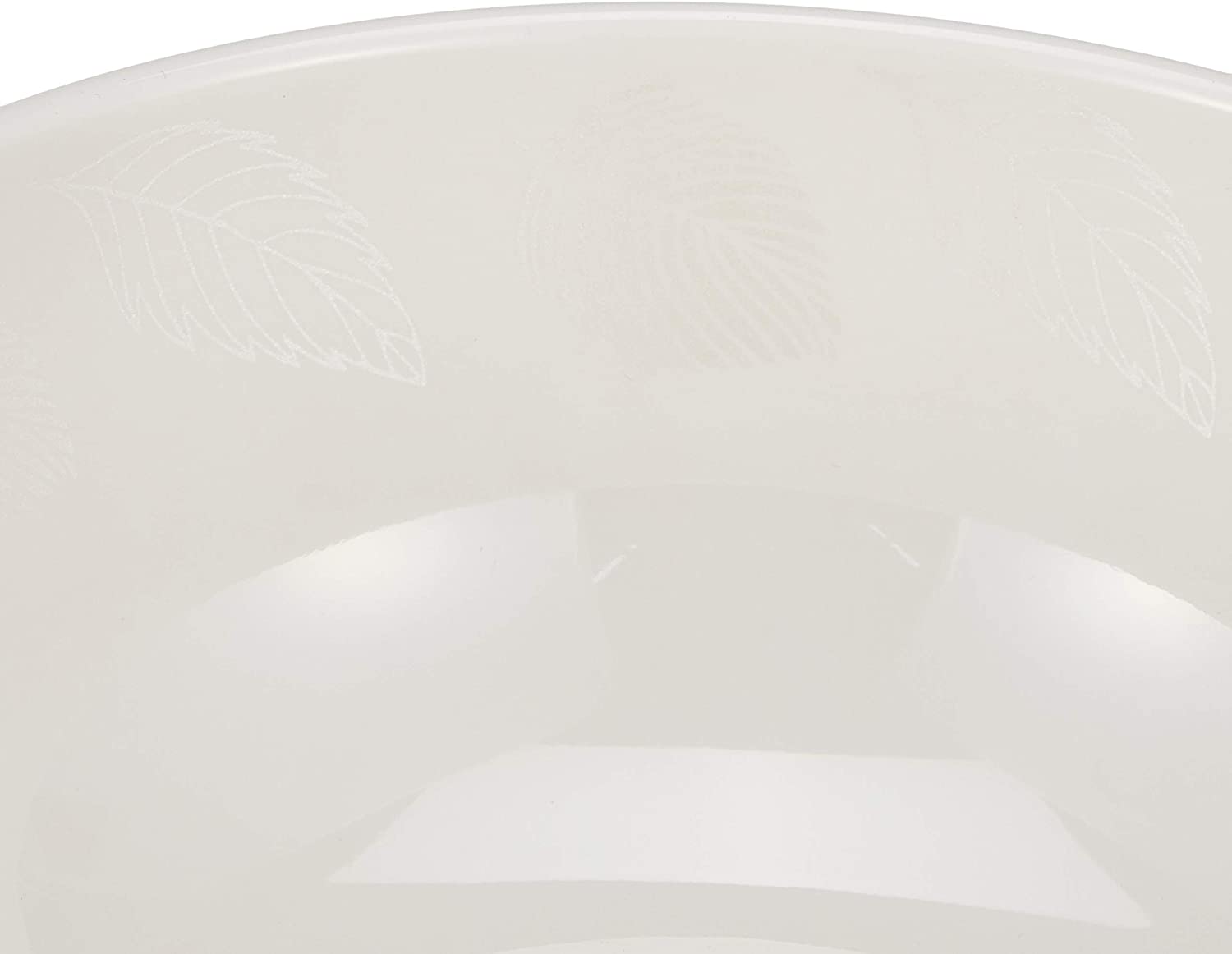 Flamingo Melamine Ware Bowl 8 Pearl Leaf Design