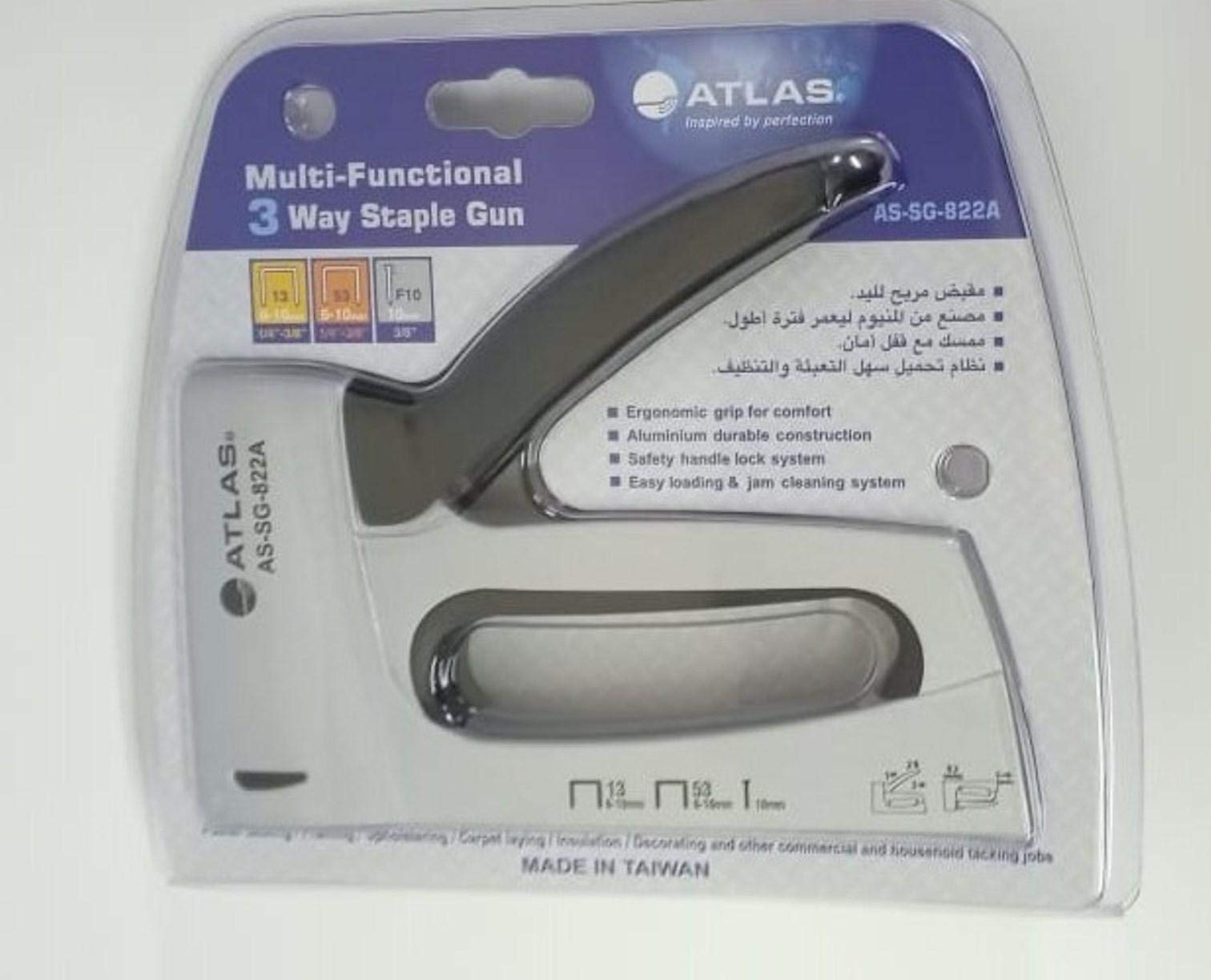 Atlas Aluminum Tacker and Nail Gun