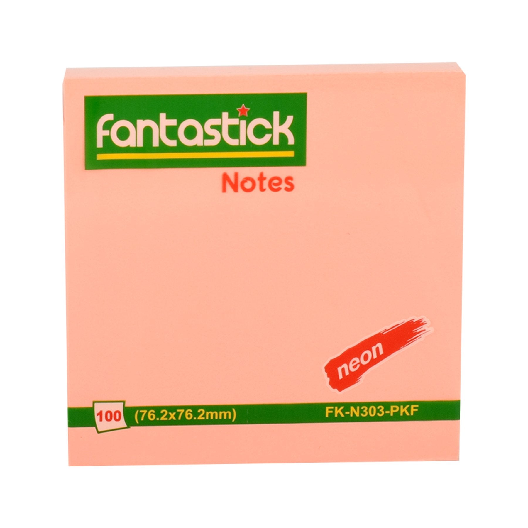 Fantastick Stick Notes 3x3 Pink FK N303 PKF