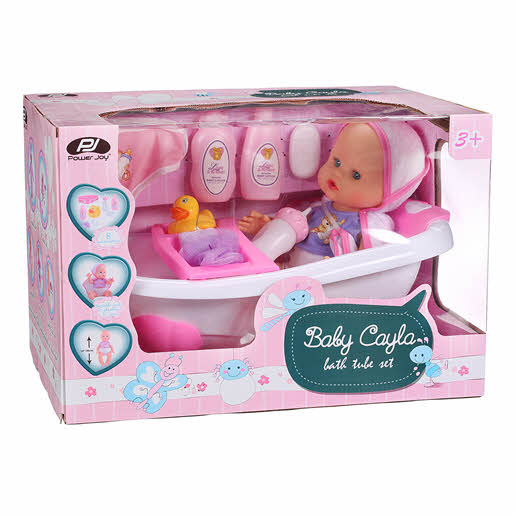 P.Joy Baby Cayla Bath Tube Set 36Cm