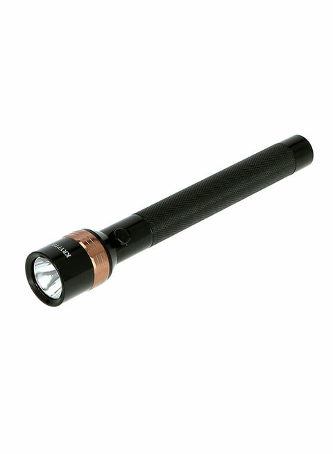 Krypton Rechargeable Led Flash Light Black