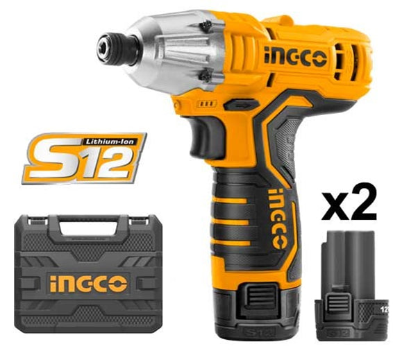 Ingco Lithium Ion impact Driver CIRLI1201