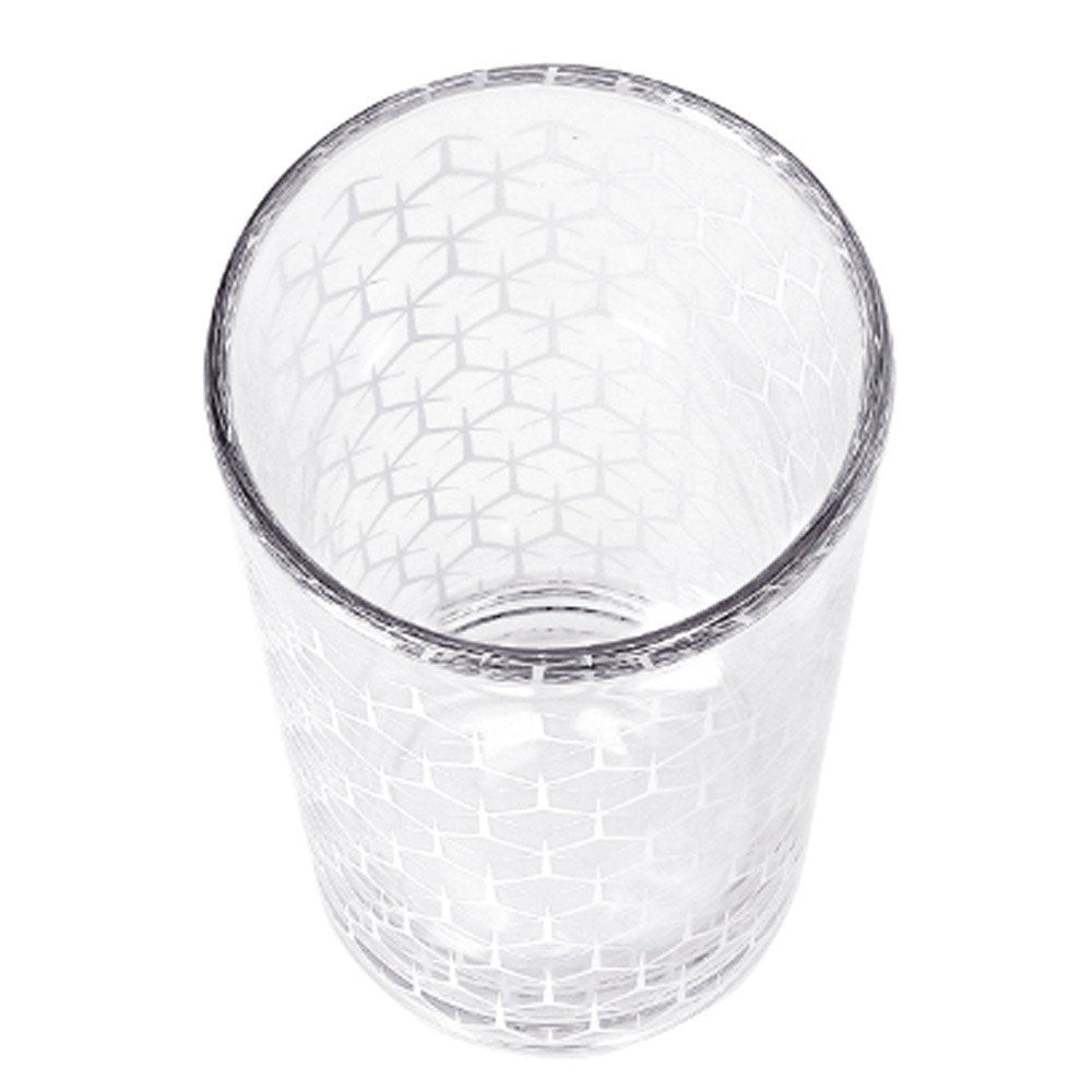 Delcasa 6 Pcs Honey Comb Designed Tumbler 260ml - DC1683