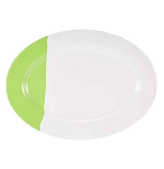 Shop Flamingo 14 Inch Oval Plate in Bahrain | Best Plate | Halabh