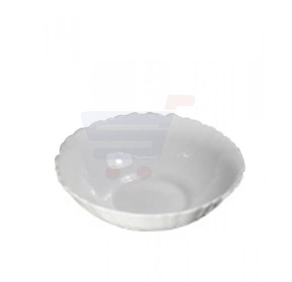 Flamingo Opal Ware Soup Bowl 6 Inch White