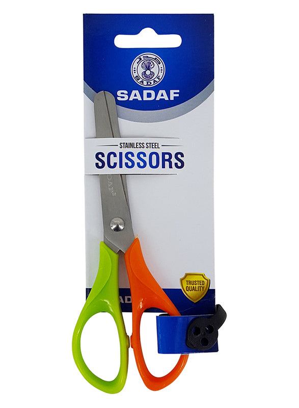 Sadaf Scissors 125 1.5mm Orange Green