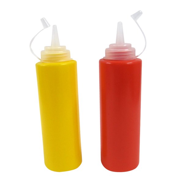 TreasureGurus Ketchup Dispenser 2Pc Set