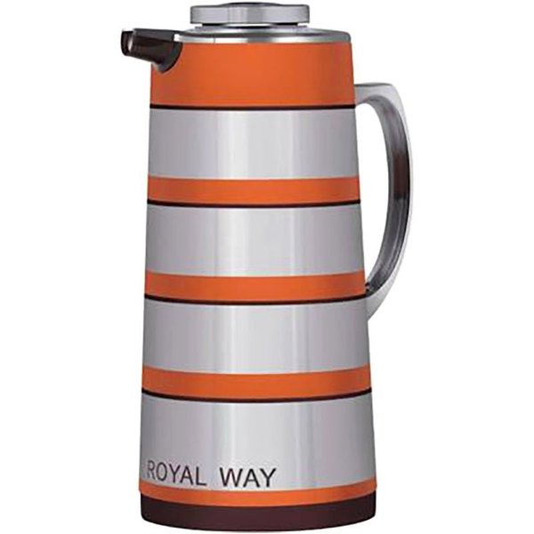 Shop Royalford Golden Figured Vacuum Flask | Best Flask | Halabh