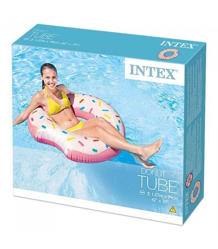 Intex Donut Tube Inflatable Mattress For The Pool