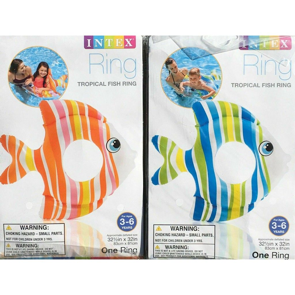 Intex Tropical Fish Inflatable Swim Ring