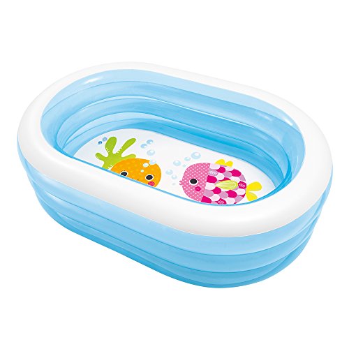 Intex Oval Whale Fun Pool Blue