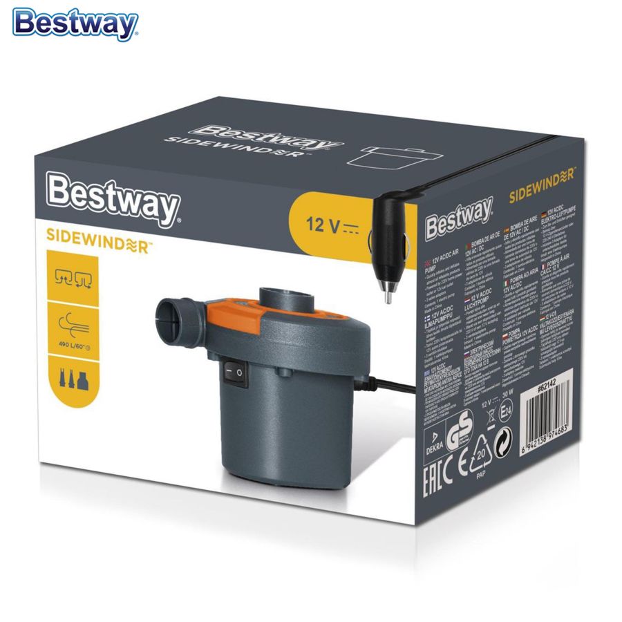 Bestway Airpump Ac Dc Sidewinder 12V in Bahrain | Halabh.com