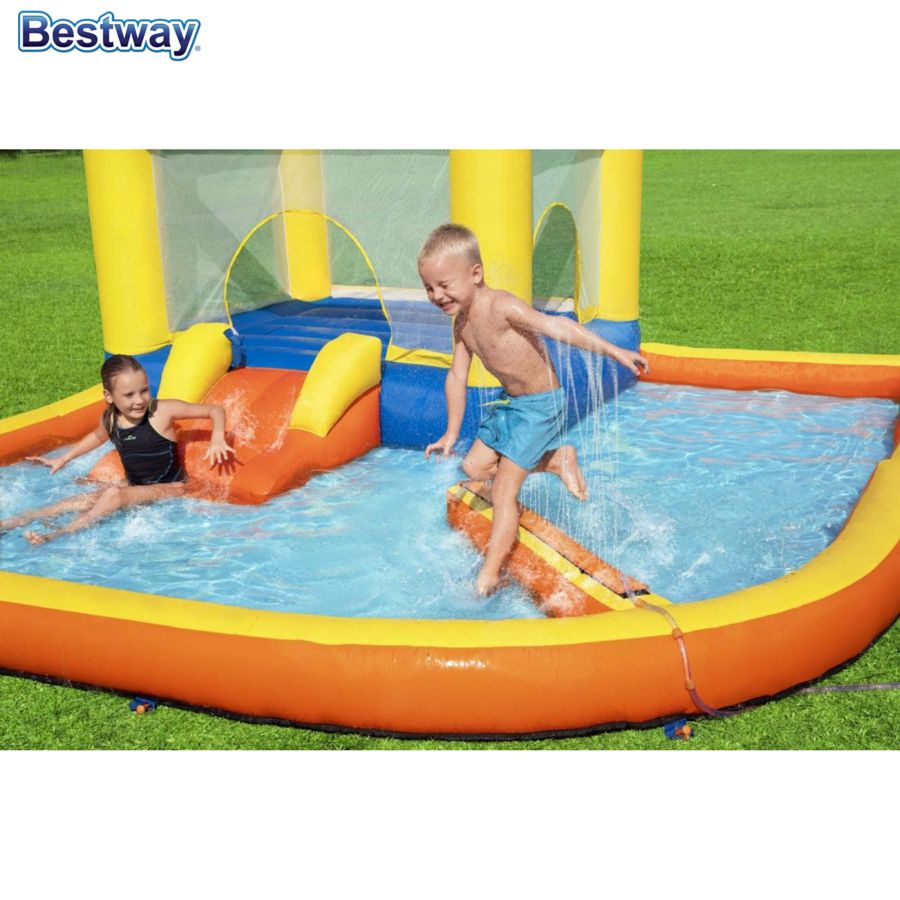 Bestway Beach Bounce Water Park With Bouncy Castle