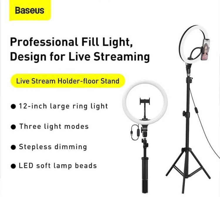 Video Live Selfie Ring Light