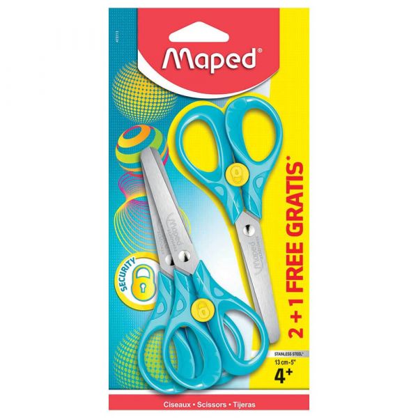 Maped Scissor 13cm ReflexKid Bls