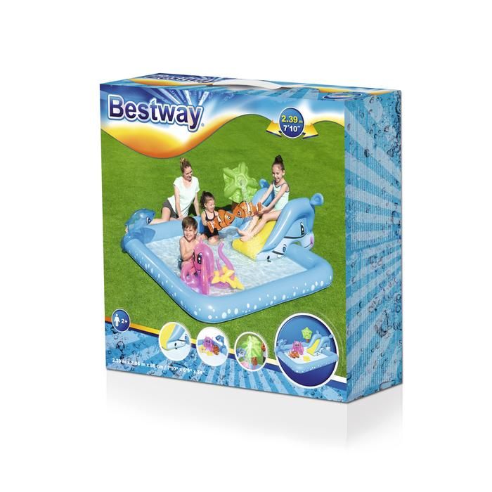 Bestway Fantastic Aquarium Play Pool 2.39m X 2.06m X 86cm