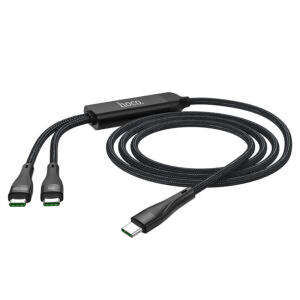 Cable 2-in-1 Type-C to dual Type-C “U102 Super” 100W