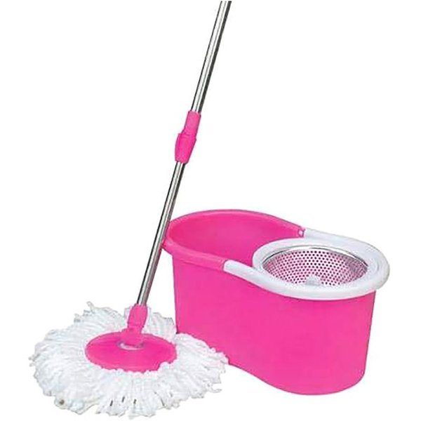 Royalford Modern Spin Mop Bucket Steel Drum