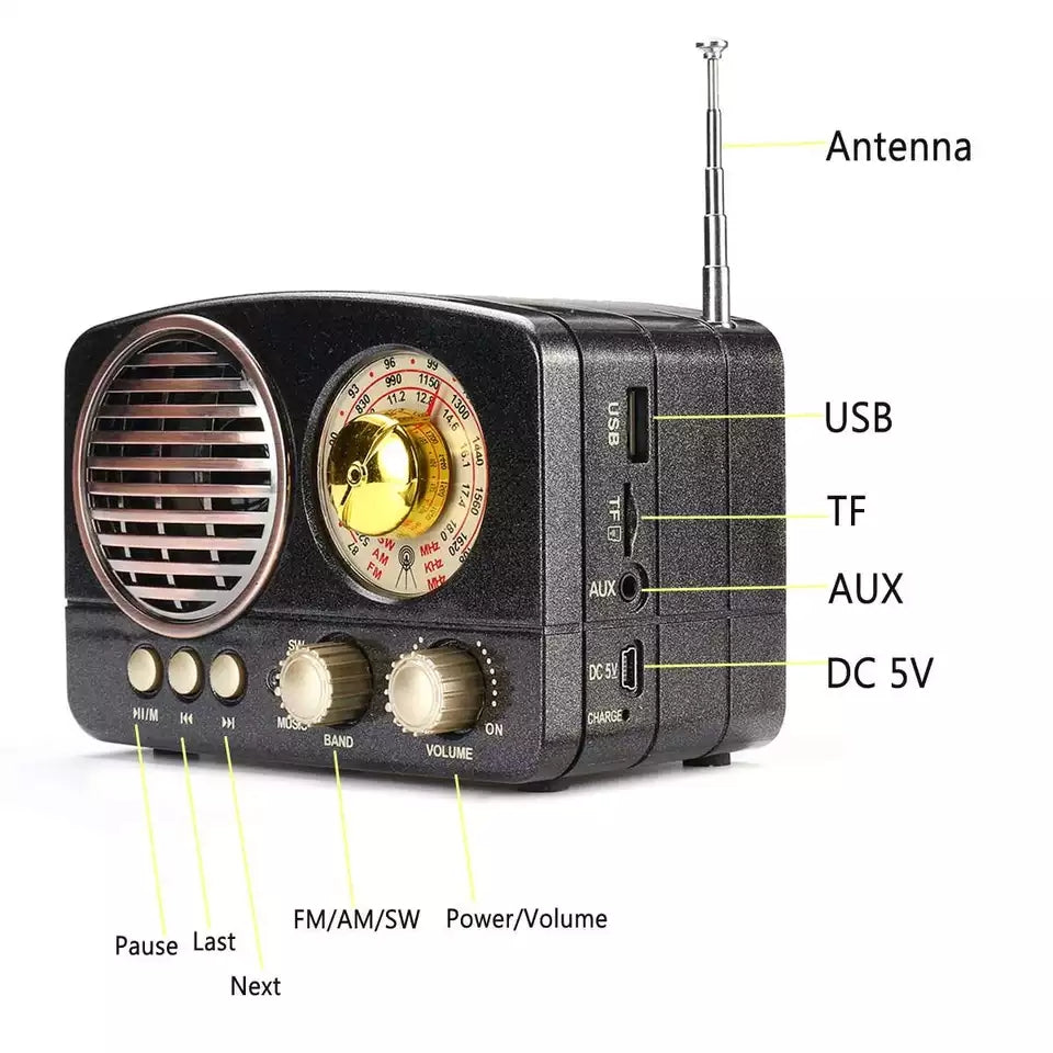 Meier M-161BT Portable Radio