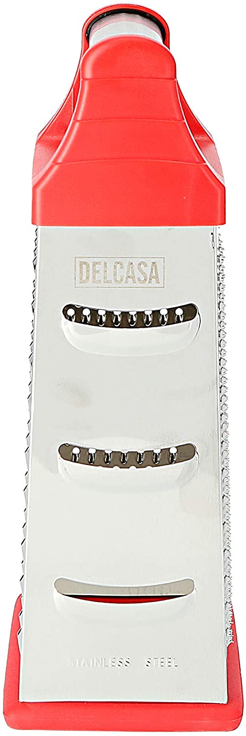 Delcasa 4 Sided Box Cheese Grater Stainless Steel - DC1660 | Kitchen Appliance | Halabh.com