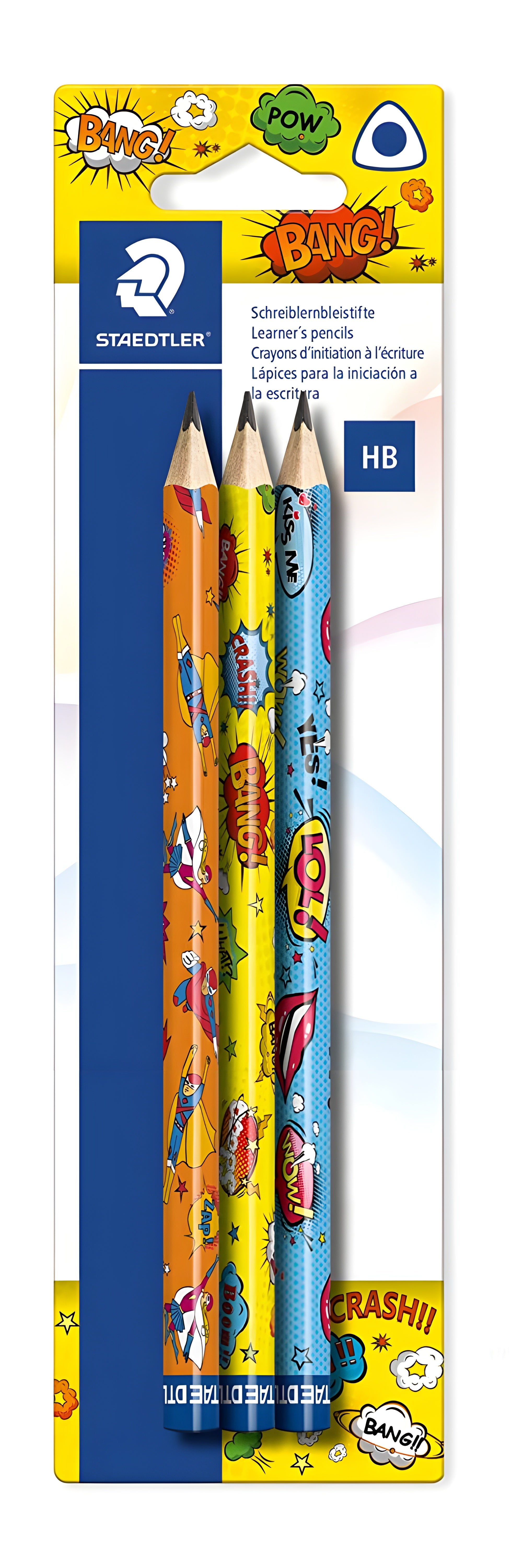 Staedtler Jumbo Pencils Comic Blister of 3 Pieces