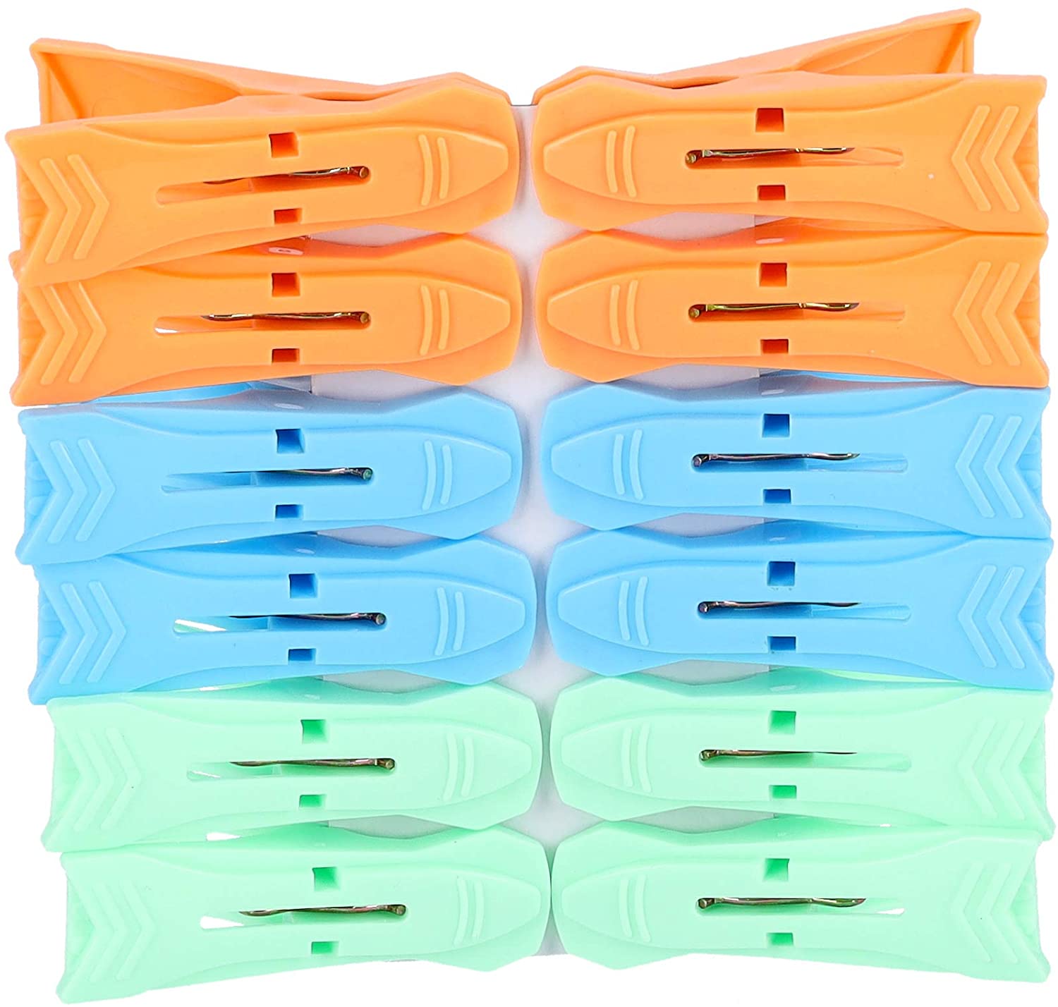 Royalford 12Pcs Set Plastic Cloth Clip