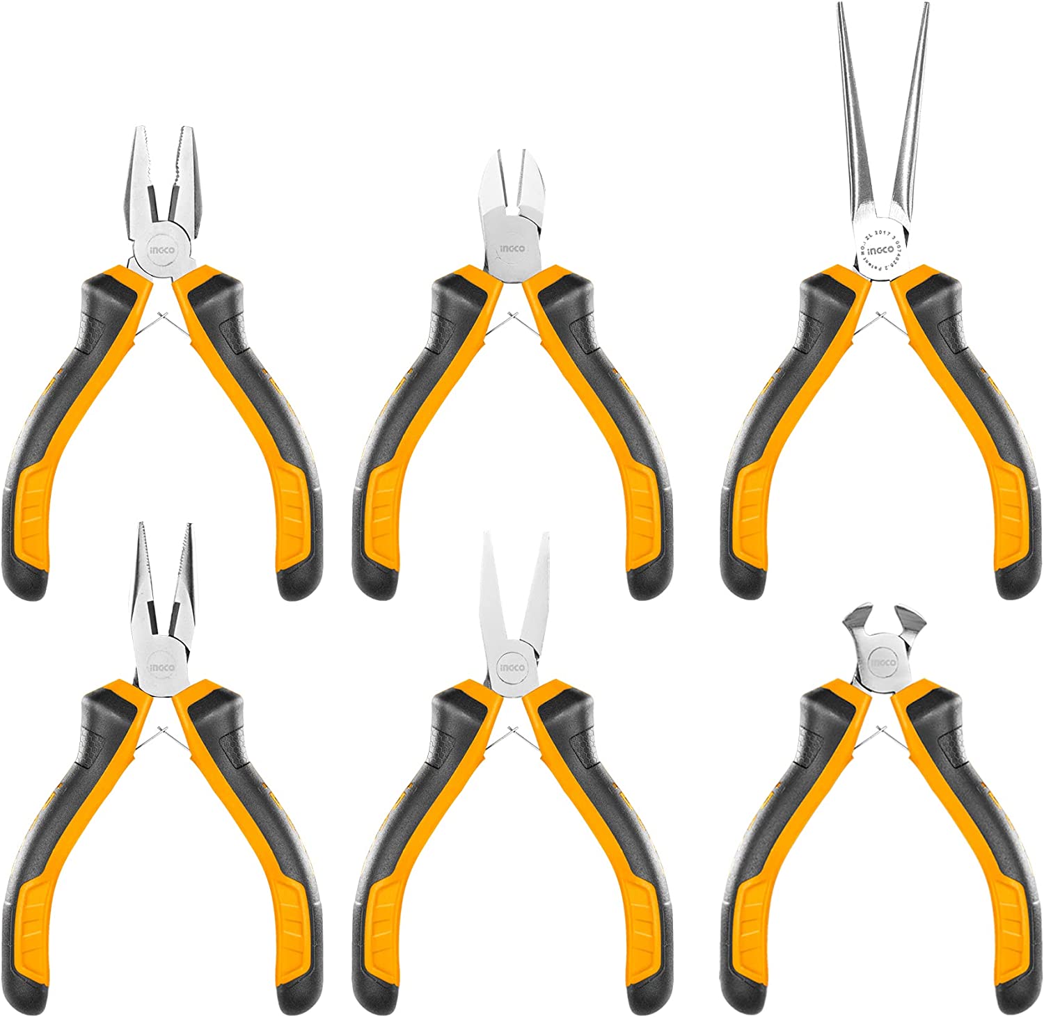 Ingco 6 Piece Mini Pliers Set HMPS06115